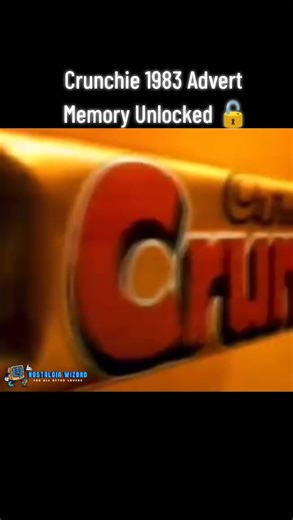 Nostalgia Wizard on Instagram: "Crunchie 1983 Advert Memory Unlocked 🔓 #crunchie #80s #nostalgia #advert #tv #ChildhoodMemories #chocolate #candy"