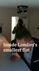Could you live in a flat this small? 🤔 bbc.in/3KidB0k | BBC London