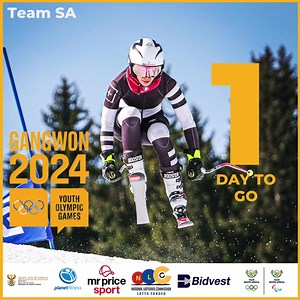 19 reactions · 5 comments |  Just 1 day left until the Youth Winter Olympic kick-off! ❄️ Let’s rally together to support our incredible athletes gear up to fly our flag high on the world stage.  Olympics #TeamSA #ForMyCountry #gangwonwinteryoutholympics2024 | Team South Africa | Facebook