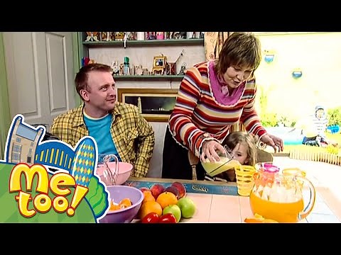 Me Too! - Making Yummy Fruit Juices! | TV Show for Kids
