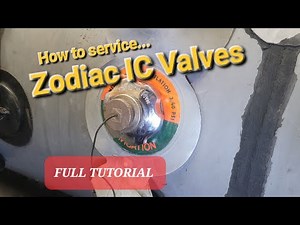 Zodiac Boat IC Valve Service - Full Tutorial