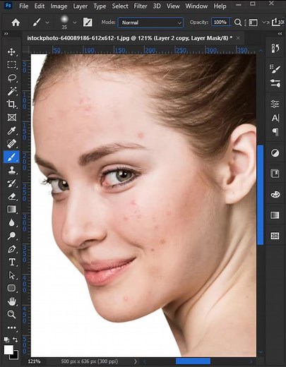 Quick Skin Retouch Tutorial in Photoshop