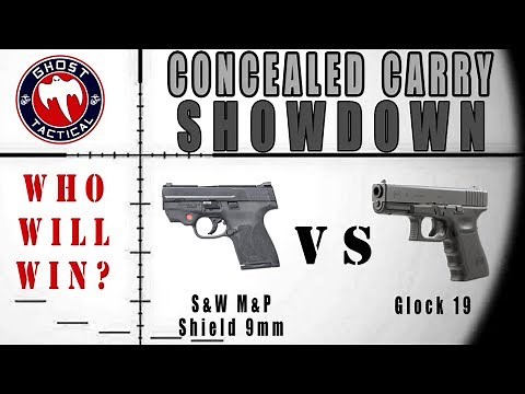 Concealed Carry Showdown: M&P Shield 9mm vs Glock 19