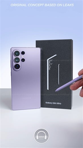 The Samsung Galaxy S26 Ultra may eliminate the need for a screen protector 😮 SuperSaf Speaks . . . . . . #samsunggalaxys26ultra #galaxys26 #s26 #supersaf #podcast | SuperSaf