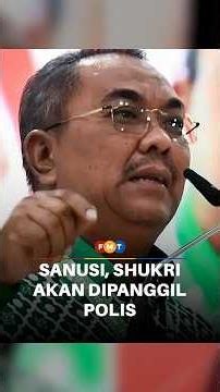 Polis akan panggil Sanusi, pemimpin Umno Rembau dalam masa terdekat