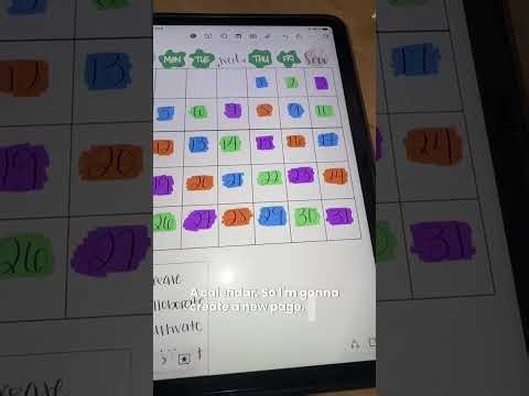 How to make a planner page on Freeform | iPad tutorials