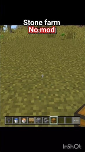 can try bild stone farm #minecraft