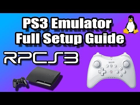 Connecting A Nintendo Wii U Pro Controller To RPCS3 Linux (PlayStation 3 Emulation On Ubuntu)