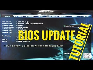 How to upgrade your computer BIOS ? | Tutorial | Instructions | Asrock Motherboard