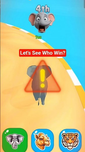 Nobody Expected THIS Race 😱 Let's See Tiger 🐅 vs Elephant 🐘 vs Camel 🐪 | Animal Race Game