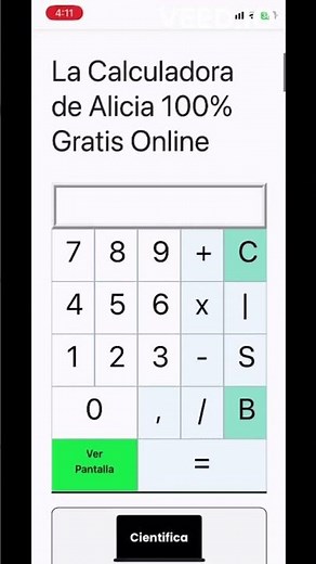 metodo de division en calculadora de alicia #calculadora #calculator #maths #mexico #foryou