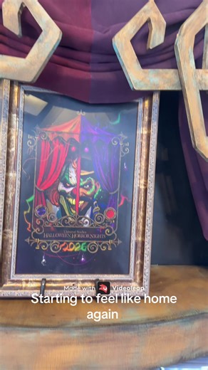 Starting to feel like HOME AGAIN for HHN 35 Merch has started #hhn #hhnorlando #halloweenhorrornightsorlando #halloween