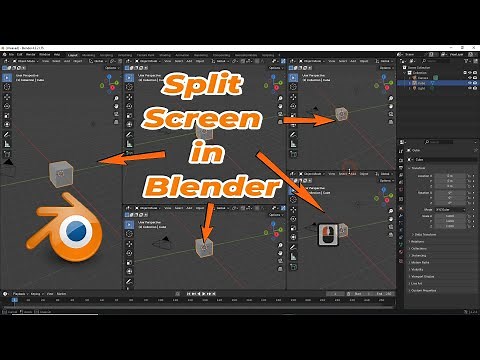 Split Screen in Blender