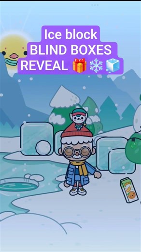Ice Block Blind Boxes! 🧊✨ #shorts #tocaboca #blindboxes