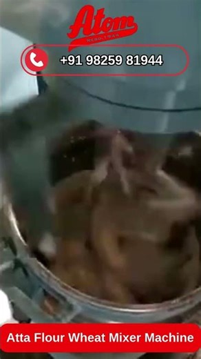 Atta Flour Wheat Mixer Machine 🌾 Fast & Uniform Mixing #shorts