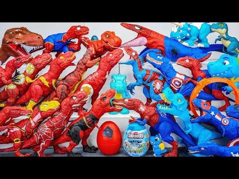 Jurassic World Unboxing and Review ASMR | Indominus Rex Carnotaurus Dinosaur Toy Set