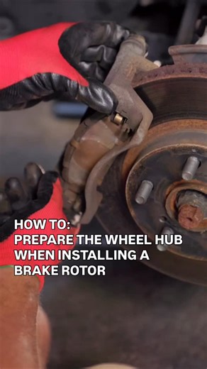 When installing a new brake kit on your vehicle, it’s important to properly clean and prepare the wheel hub before installing the new rotor. Preparing the wheel hub properly can prevent a frozen rotor and prolong the life of your brake system. Rust or debris on the hub can lead to rotor run-out, and ultimately cause you to feel vibration during braking. Anti-seize helps to make sure the rotor can come off easily for the next brake job, too. 👉 Find more helpful tips on our site by tapping the 🔗