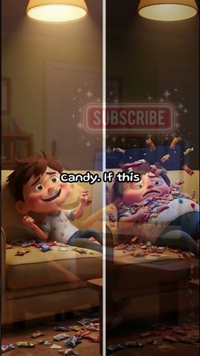 He Ate TOO MUCH Candy… and Instantly Regretted It! 🍬😂 | Funny Life Lesson