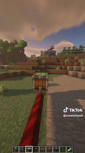 Discover Dripstone Farm with Minecraft Create Mod