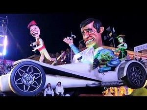 CARNAVAL de Nice. CARNIVAL Parade of Lights 2019.