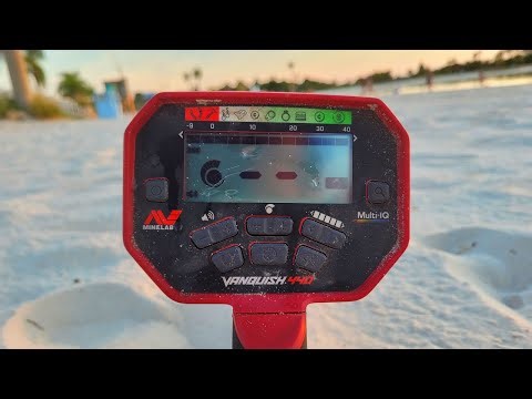 Beach Metal Detecting with the Minelab Vanquish