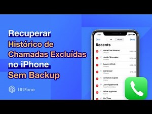 Como recuperar o histórico de chamadas excluídas no iPhone sem backup[Solução Rápida]