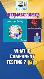 What is component testing