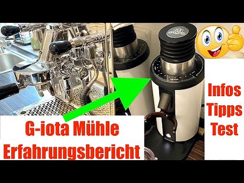 G-iota Mühle Erfahrungsbericht (Pro Barista / DF64 / Turin) single dosing Espressomühle Kaffeemühle