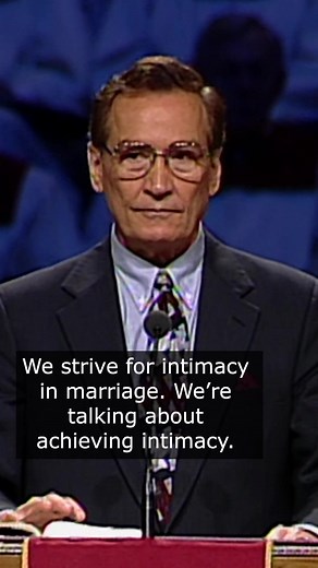 The problem with intimacy in our society is this...listen until the end! 'Watch "Communicate or Disintegrate" here: https://bit.ly/3KfuGLC #adrianrogerssermons #LWF #learntocommunicate #healthycommunication #powerofcommunication #poorcommunication #patience #humor #grace #marriage #relationshipadvice | Love Worth Finding Ministries