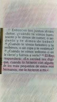 Mateo 25 31-46 #religion #dios #diostebendiga #diostehabla