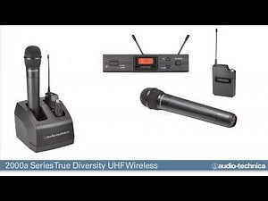2000 Series Wireless System | Overview | Digital Wireless Microphones