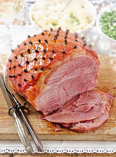 Classic recipe: Sticky honey and mustard glazed ham