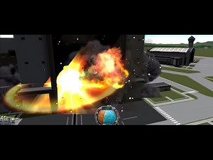 KSP Update - Destroy The Kerbal Space Center - Building Destruction