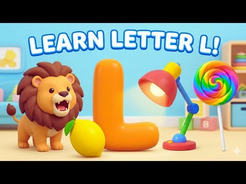 Letter L Song | Learn Alphabet L for Kids | Phonics Song | TinyToons TV