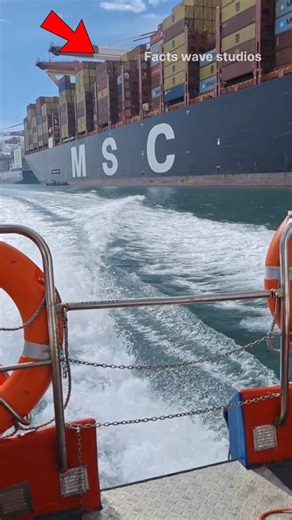 Why Containers Don’t Fall Off Cargo Ships? The Real Engineering Secret! 😱🚢 #shorts #ytshorts #facts