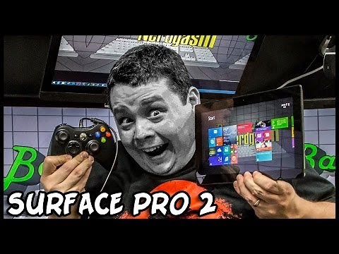Microsoft Surface Pro 2 Unboxing & Review - Photoshop, Gaming, etc - @Barnacules