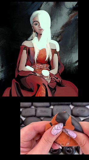 Let’s watch the speed paint #digitalart #drawingprocess #art #drawing