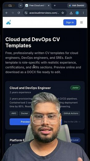 Free CV Templates for Cloud and DevOps Engineers (Download Now)