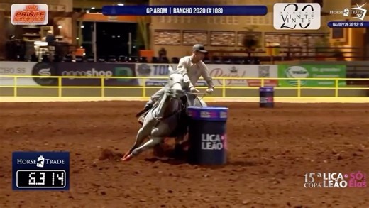 Três Tambores on Instagram: "Lucas Lança, montando Skippy Ta Fame HSJR, foram destaques durante a 15ª Copa Lica Leão & Só Para Elas. A dupla marcou 16”771 e foram os grandes campeões da categoria GP ABQM. Filiação: MR TA FAME X MISSIN REBECA (por MISSIN JAMES) acumula mais de R$ 50.000,00 em prêmios, 28 tempos na casa dos 16s e 119.5 pontos em RMT. #TresTambores #barrelracing #trestamboresbrasil #centraldotambor #abqmoficial"