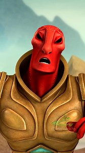 The sick alien sneezes onto Kalia, causing Kalia to get sick and start sneezing too. #SuperBheemReels #SuperBheem #cartoons #kids #funvideos #trending | Super Bheem