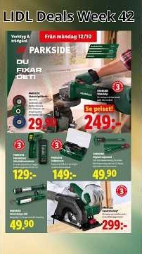 Lidl Sweden Deals | Week 42 | The Fun Stuff!