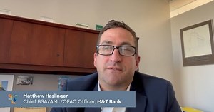 Listen to Matthew Haslinger, Chief BSA/AML/OFAC Officer at M&T Bank explain what he'll be discussing at The Assembly Las Vegas 2023! His session is an executive roundtable: "Charting a Challenging Course" where financial industry leaders will show how they are navigating the complex compliance landscape it with finesse. Hear from the best, and gain valuable insights that will help you with your day to day work in the financial compliance world! 🎫 Get Your Tickets Here: https://bit.ly/3NDHn43 #T