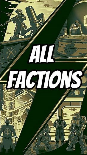 ALL Factions In Fallout 4