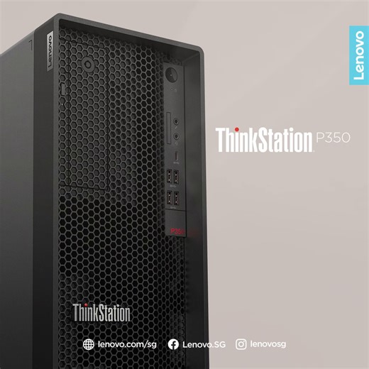 The Lenovo ThinkStation P350 Tower takes security solutions to a whole new level. 🛡 Trusted Platform Module (TPM) 2.0 encrypts your passwords, while a chassis intrusion system detects outside attempts to access data. If your data becomes corrupted, a self-healing BIOS will repair and restore it to an earlier version. Learn more at https://lnv.gy/3lRQiAe #LenovoSG #ThinkStationP350Tower | Lenovo Singapore