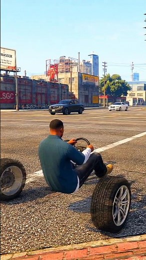 Invisible car glitch in Gta 5 🤯#gta5facts #gta5