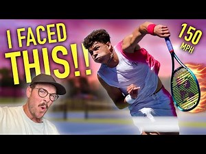 Facing a FULL SPEED Ben Shelton Serve (Can I Return It??)