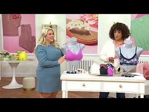 Jockey Wirefree Micro Stretch Lace Bralette Set of 2 on QVC