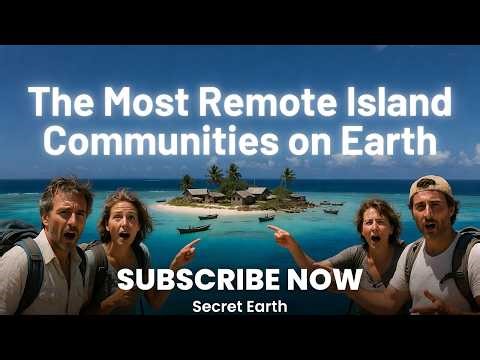 The Most Remote Island Communities on Earth 🌊🏝️ | Life on the World’s Most Isolated Islands