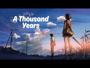 5 Centimeters per Second Edit (AMV) - A Thousand Years - Christina Perri (4K 60FPS)
