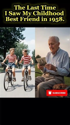 The Last Time I Saw My Best Friend (1958)... 🚲💔#viralshortsvideo #childhoodmemories